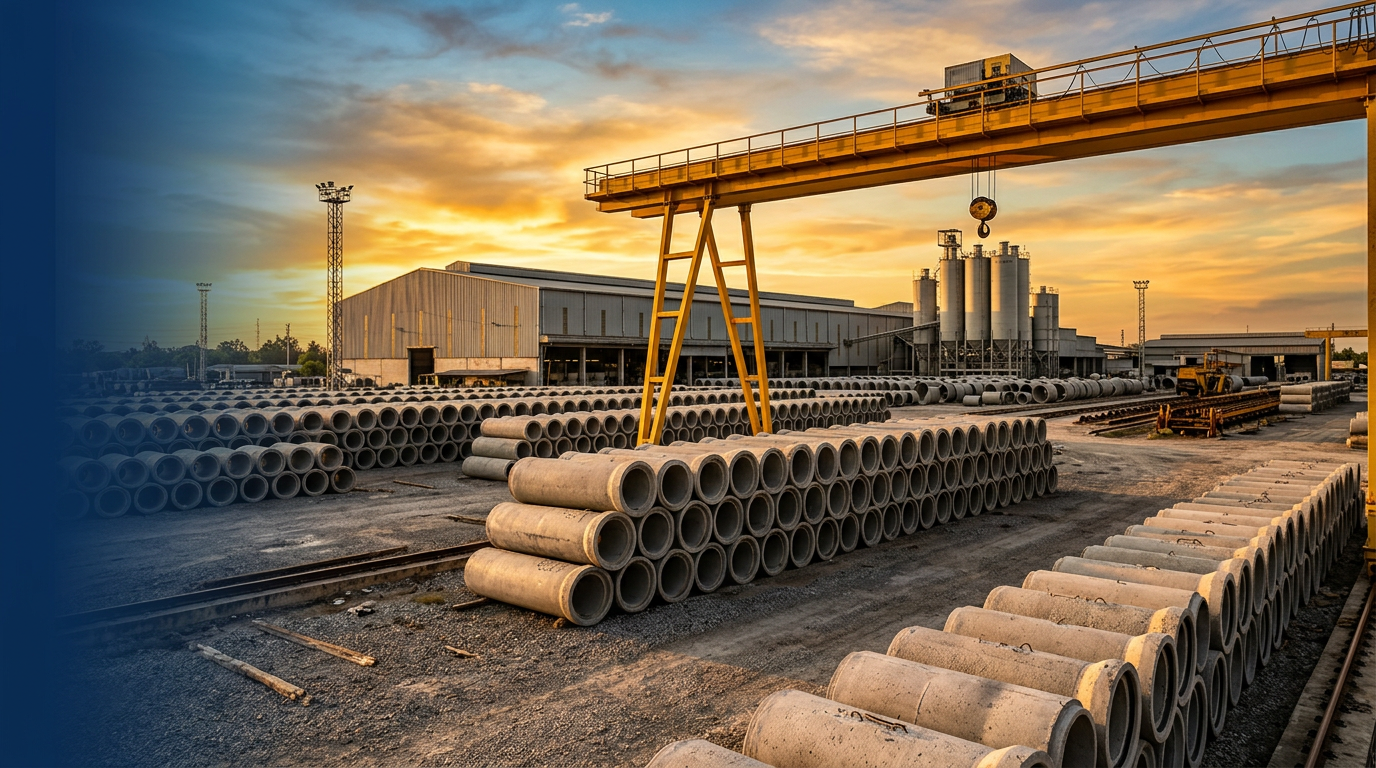 Delta Cement Pipes factory