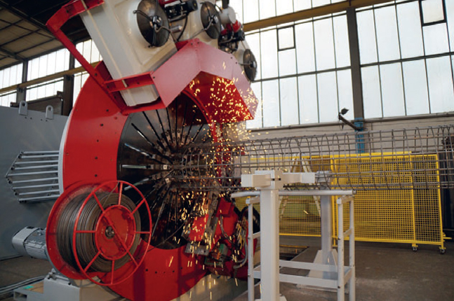 Steel reinforcement fabrication